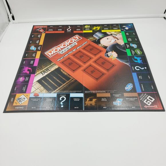 2017 Monopoly Cheaters Edition (Penguin T-Rex Cat Tokens) PRE-OWNED, COMPLETE - Picture 2 of 9